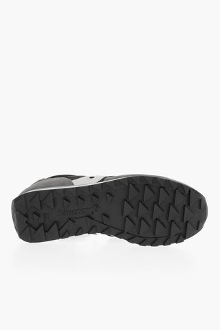 Two-Tone Suede and Fabric JAZZ Low Top Sneakers