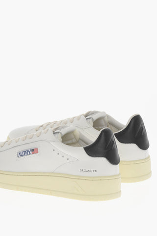 Sneakers Basse DALLAS In Pelle a Tinta Unita