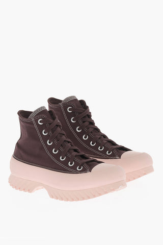 ALL STAR CHUCK TAYLOR Cotton High-Top Sneakers with Contrast Sole