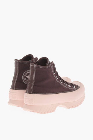 ALL STAR CHUCK TAYLOR Cotton High-Top Sneakers with Contrast Sole