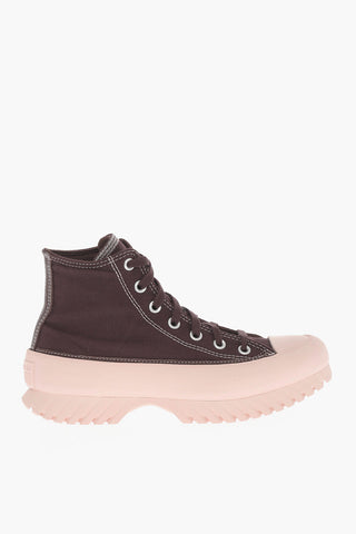 ALL STAR CHUCK TAYLOR Cotton High-Top Sneakers with Contrast Sole