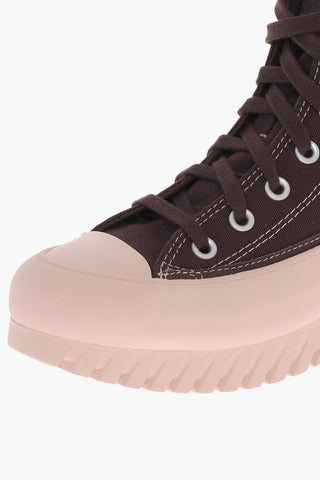 ALL STAR CHUCK TAYLOR Cotton High-Top Sneakers with Contrast Sole