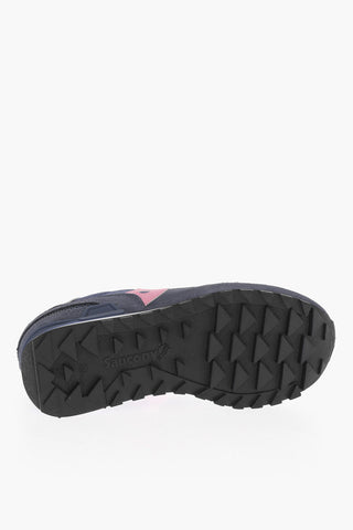 Suede and Nylon SHADOW Low Top Sneakers