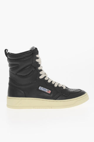 Leather BIG ONE High-Top Sneakers