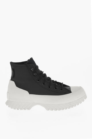ALL STAR CHUCK TAYLOR Texture Leather High-Top Sneakers