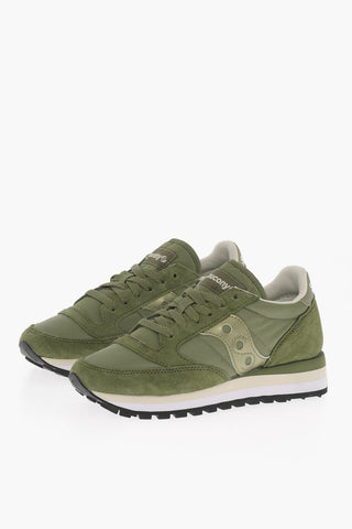 Suede and Nylon JAZZ Low Top Sneakers