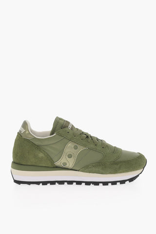 Suede and Nylon JAZZ Low Top Sneakers