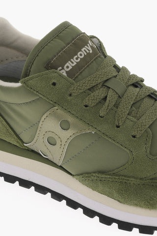Suede and Nylon JAZZ Low Top Sneakers