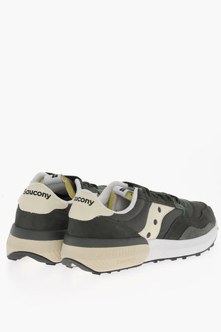 Suede and Nylon JAZZ NXT Low-Top Sneakers