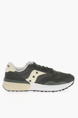 Suede and Nylon JAZZ NXT Low-Top Sneakers