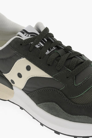 Suede and Nylon JAZZ NXT Low-Top Sneakers