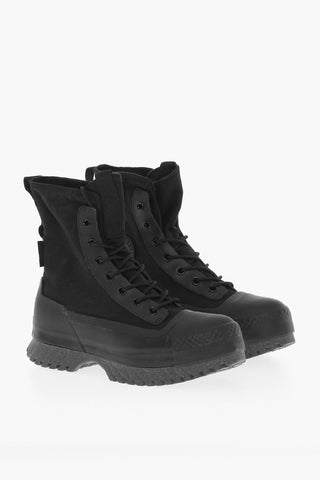 ALL STAR CHUCK TAYLOR Solid Color High-Top Sneakers with Track Sole