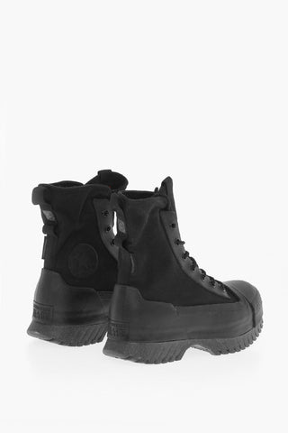 ALL STAR CHUCK TAYLOR Solid Color High-Top Sneakers with Track Sole