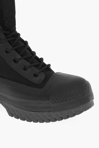 ALL STAR CHUCK TAYLOR Solid Color High-Top Sneakers with Track Sole