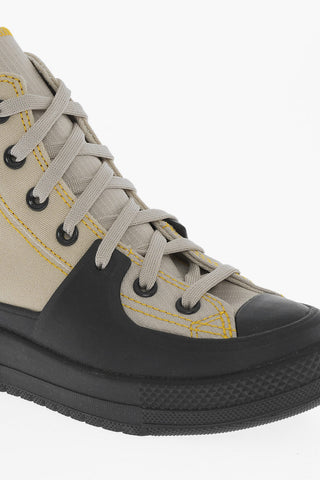 ALL STAR CHUCK TAYLOR Cotton Low-Top Sneakers with Contrast Sole