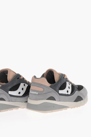 Suede and Fabric SHADOW 6000 Low Top Sneakers
