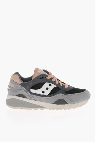 Suede and Fabric SHADOW 6000 Low Top Sneakers