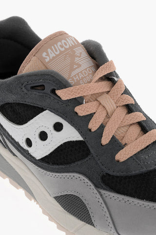 Suede and Fabric SHADOW 6000 Low Top Sneakers