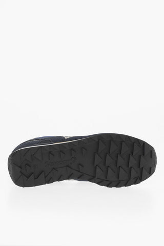 Suede and Nylon SHADOW Low Top Sneakers with Contrasting Details