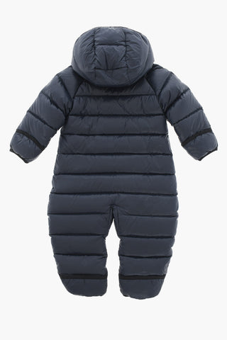 Nylon BAMBI Down Snowsuit with Hood