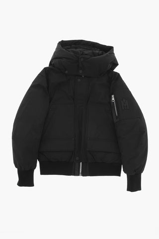 Solid Color KODA Down Jacket with Hidden Closure