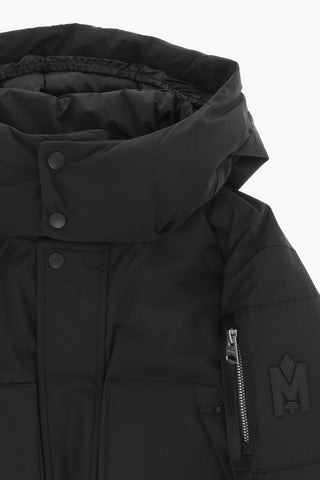 Solid Color KODA Down Jacket with Hidden Closure