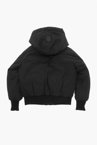 Solid Color KODA Down Jacket with Hidden Closure