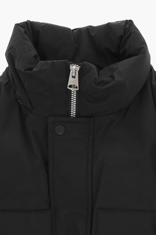 Solid Color KODA Down Jacket with Hidden Closure