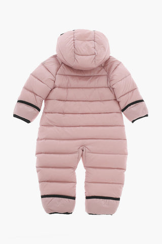 Nylon BAMBI Down Snowsuit with Hood