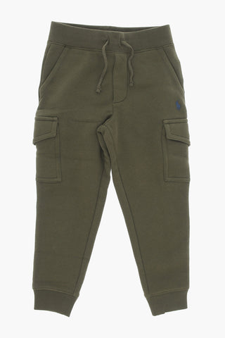 Pantaloni Cargo a Tinta Unita