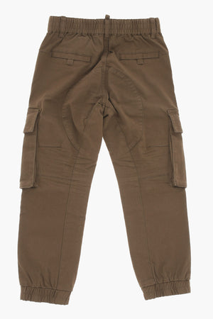 Cargohose aus Baumwoll-Stretch