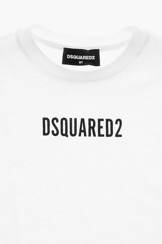 Short Sleeve Crew-neck T-shirt with Logo