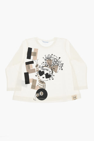 Long Sleeve T-shirt and Leggings set  with Glitter