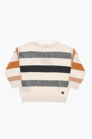 Striped Crew-neck Sweater
