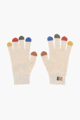 Solid Color Glovers with Colored Details