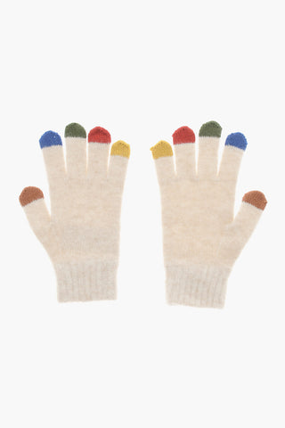 Solid Color Glovers with Colored Details