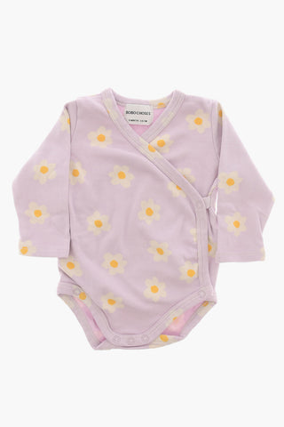 Body in Cotone Stretch a Fantasia Floreale