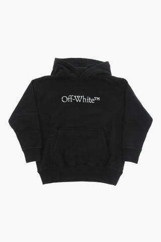 Cotton Hoodie with Logo-Print