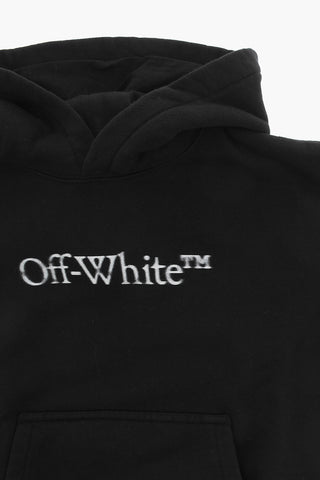 Cotton Hoodie with Logo-Print
