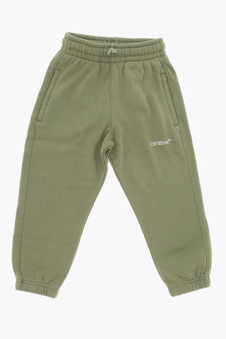 Joggers in Cotone con Elastico in Vita