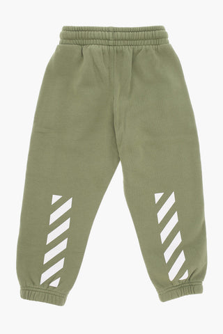 Joggers in Cotone con Elastico in Vita