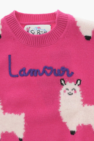 Maglia Girocollo Ricamata