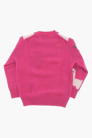 Maglia Girocollo Ricamata