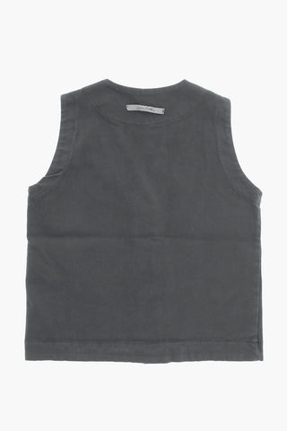 Cotton V-Neck Vest