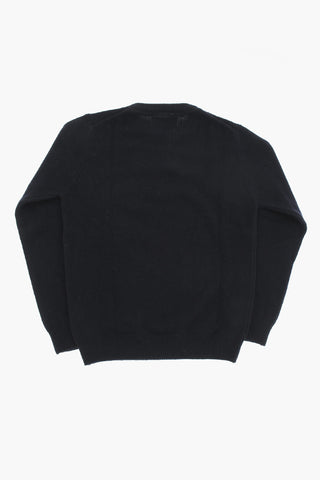 THE SIMPSONS Wool Blend Crew-neck Sweater with Embroidery