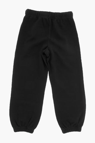 Joggers a Tinta Unita con Logo a Contrasto