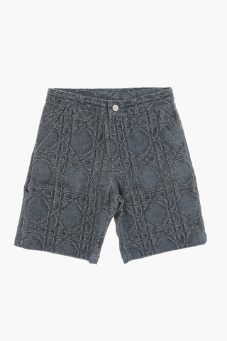 Shorts in Denim Stretch a Fantasia