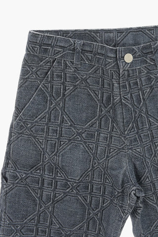 Shorts in Denim Stretch a Fantasia