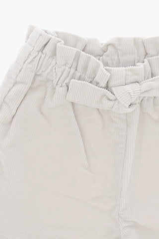 Shorts in Cotone a Coste con Fiocco