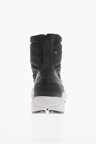  	Quilted ARCTIC Pull-On High Top Sneakers with Textured Leather Details